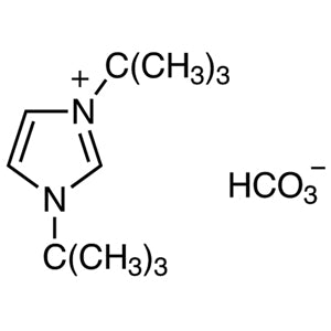 TCI D5513 2893755-25-2 1,3-Di-tert-butilimidazolium Hidrogenkarbonat (mengandung berbagai jumlah 1,3-Di-tert-butilimidazolium-2-karboksilat)