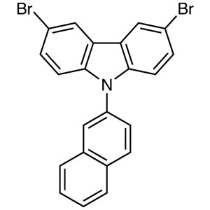 3,6-Dibromo-9-(2-naphthalenyl)-9H-carbazole (CAS 1221237-83-7) - TCI D5546 - AMI Scientific