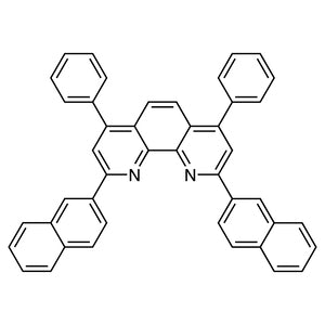 2,9-Di(naphthalen-2-yl)-4,7-diphenyl-1,10-phenanthroline (CAS 1174006-43-9) - TCI D5581 - AMI Scientific
