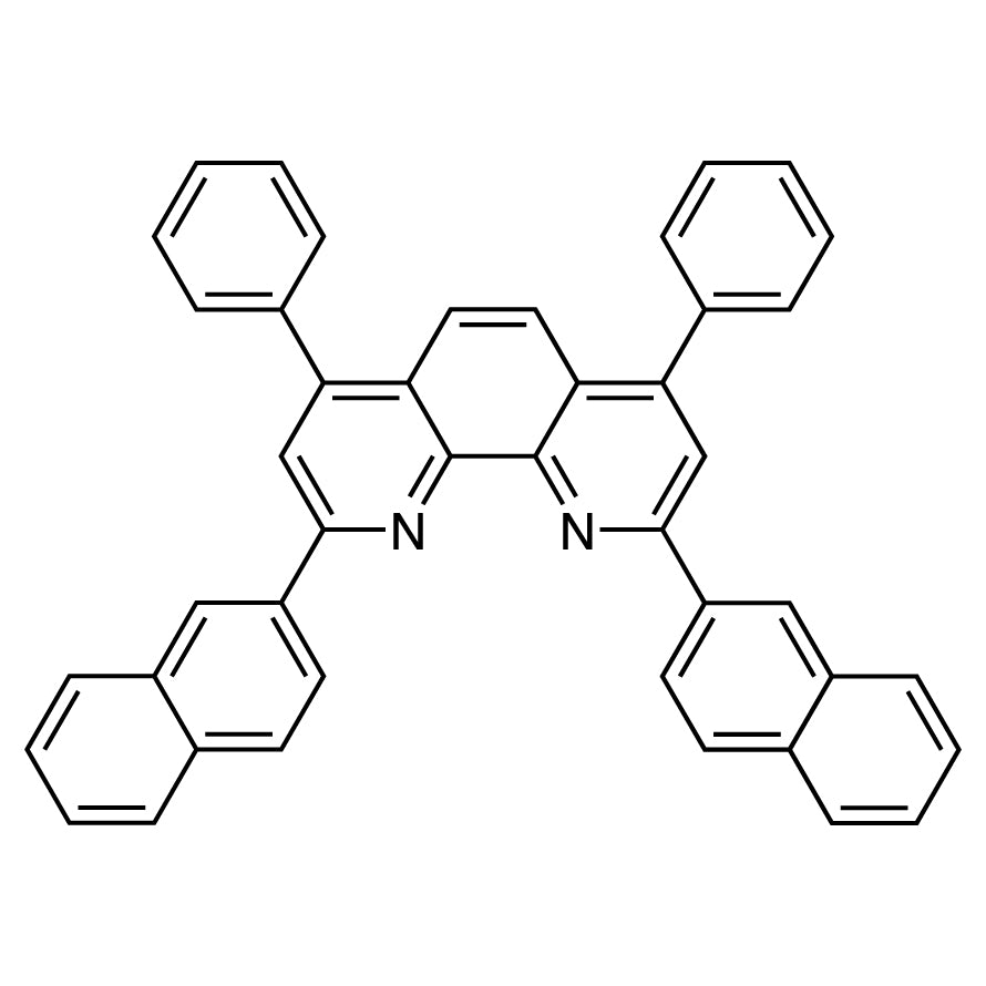 TCI D5581 1174006-43-9 2,9-Di(naphthalen-2-yl)-4,7-diphenyl-1,10-phenanthroline