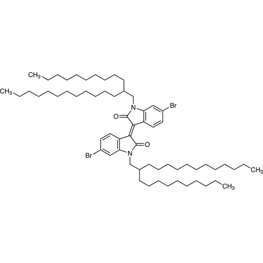 TCI D5740 1801592-76-6 6,6'-Dibromo-1,1'-bis(2-desilteradesil)isoindigo
