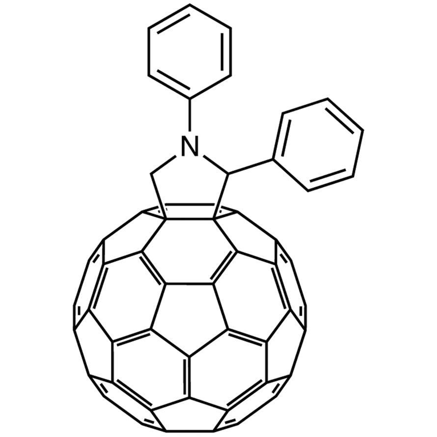 N,2-Diphenyl[60]fulleropyrrolidine (contains 5% Hexane at maximum) (CAS 1373934-14-5) - TCI D5757 - AMI Scientific