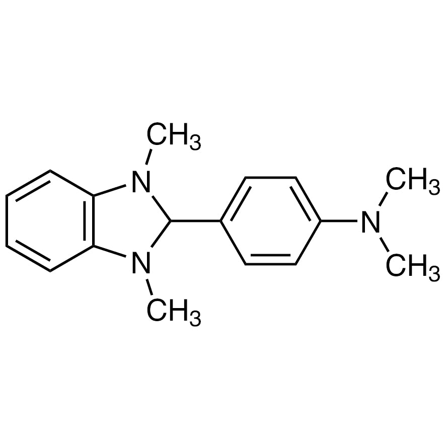4-(1,3-Dimethyl-2,3-dihydro-1H-benzimidazol-2-yl)-N,N-dimethylaniline (CAS 302818-73-1) - TCI D5944 - AMI Scientific