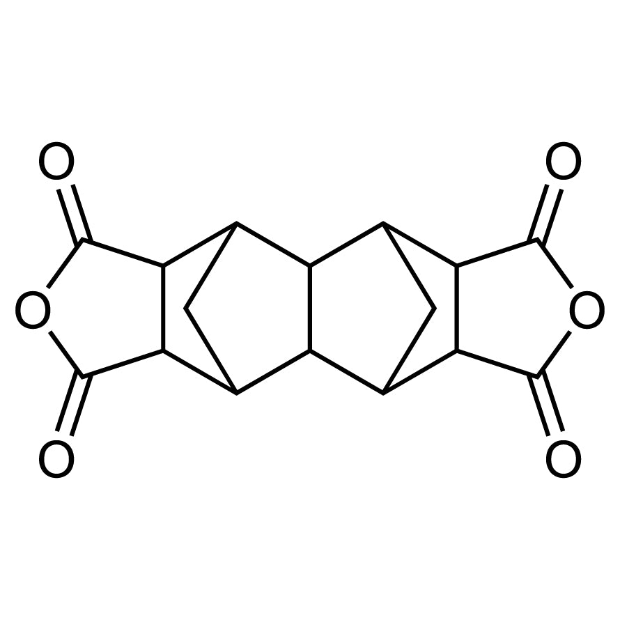 TCI D5970 131891-42-4 Decahydro-1H,3H-4,10:5,9-dimethanonaphtho[2,3-c:6,7-c']difuran-1,3,6,8-tetraone
