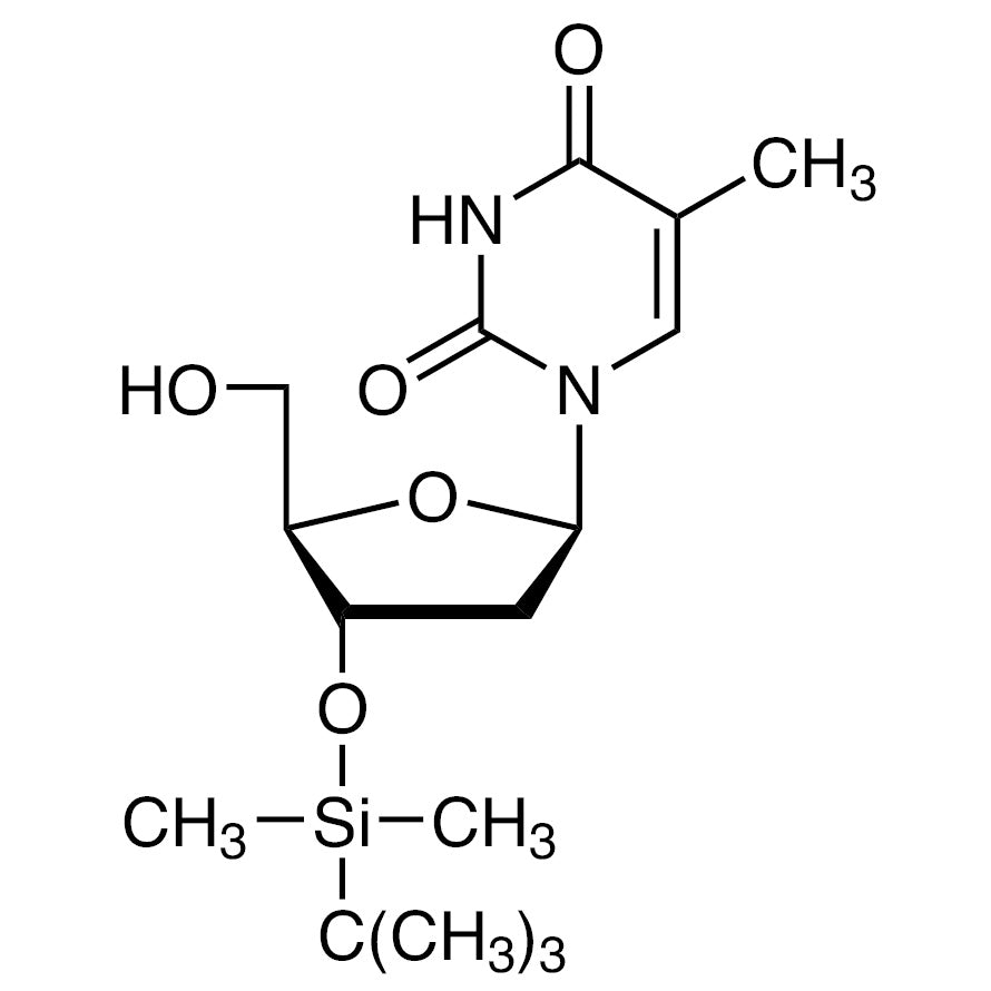 TCI D5997 40733-27-5 3'-O-[tert-Butyl(dimethyl)silyl]thymidine