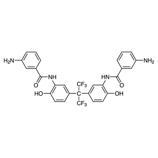 TCI D6008 220426-92-6 2,2-Bis(3-(3-aminobenzoylamino)-4-hydroxyphenyl)hexafluoropropane