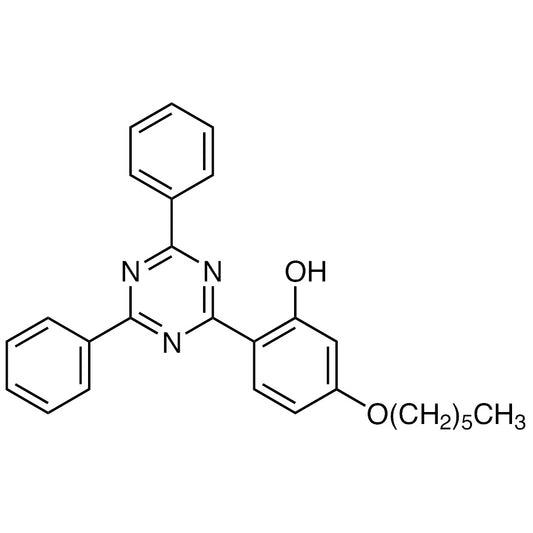 TCI D6013 147315-50-2 2-(4,6-Diphenyl-1,3,5-triazin-2-yl)-5-(hexyloxy)phenol