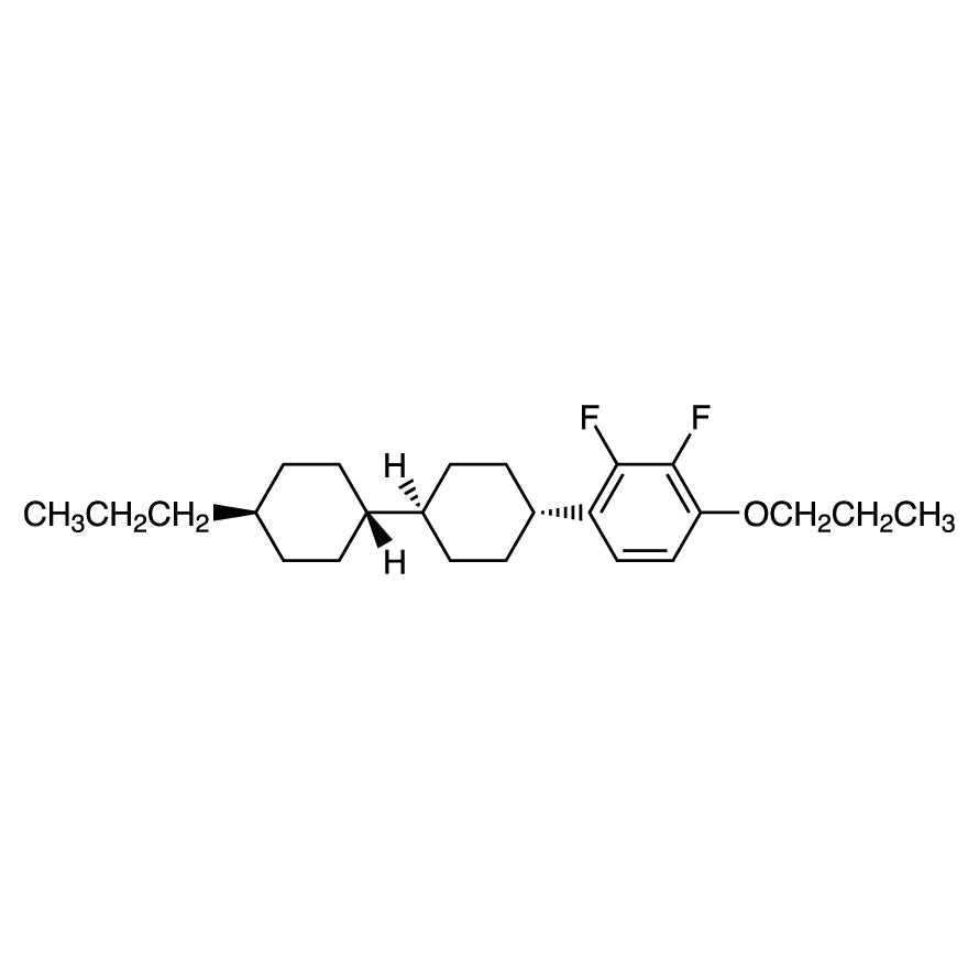 TCI D6019 473257-14-6 trans,trans-4-Propil-4'-(4-propoksi-2,3-difluorofenil)bisikloheksil