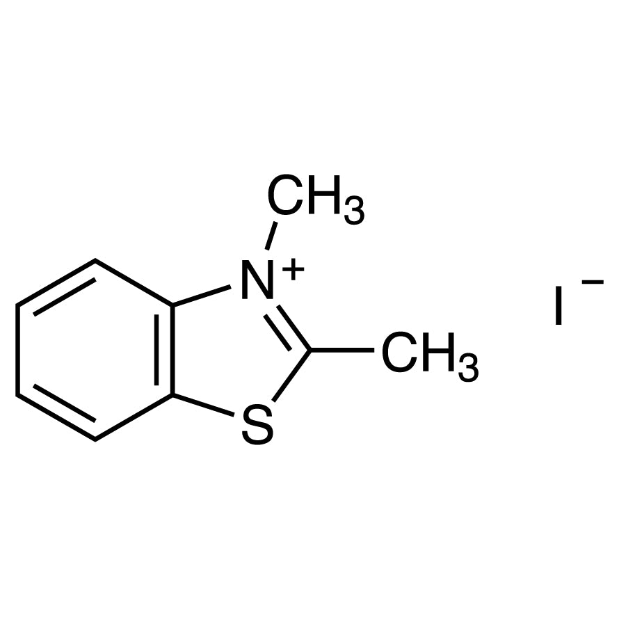 TCI D6175 2785-06-0 2,3-Dimetil-1,3-benzotiazol-3-ium Iodida