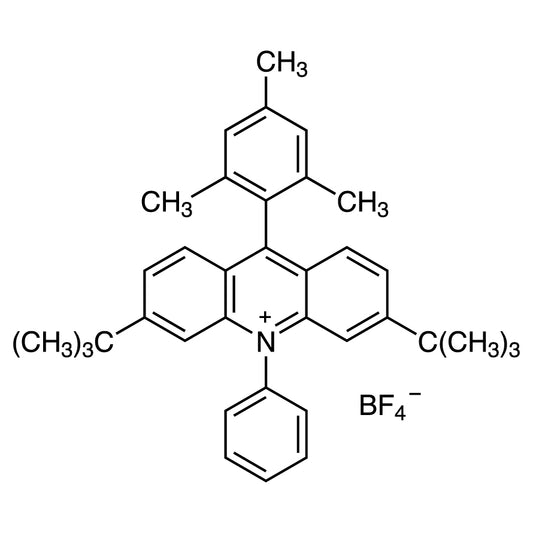 3,6-Di-tert-butyl-9-mesityl-10-phenylacridinium Tetrafluoroborate (CAS 1810004-87-5) - TCI D6218 - AMI Scientific