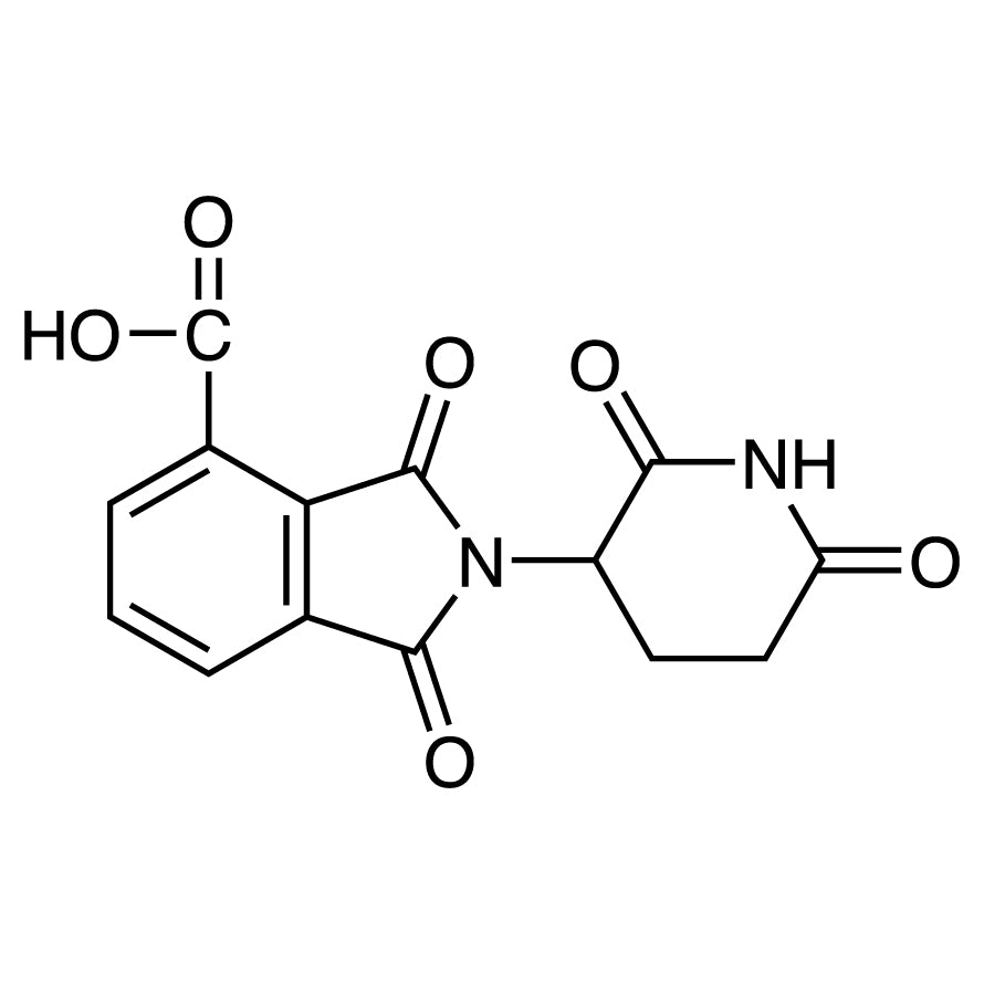TCI D6235 1547163-38-1 2-(2,6-Dioxopiperidin-3-yl)-1,3-dioxoisoindoline-4-carboxylic Acid