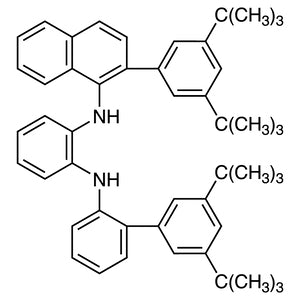 TCI D6240 N1-[3',5'-Di-tert-butyl-[1,1'-biphenyl]-2-yl]-N2-[2-(3,5-di-tert-butylphenyl)naphthalen-1-yl]benzene-1,2-diamine