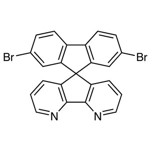 2',7'-Dibromospiro[cyclopenta[2,1-b:3,4-b']dipyridine-5,9'-fluorene] (CAS 198142-63-1) - TCI D6264 - AMI Scientific