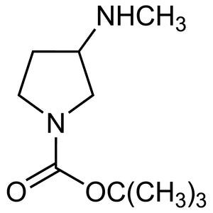 tert-Butyl 3-(Methylamino)pyrrolidine-1-carboxylate (CAS 454712-26-6) - TCI D6494 - AMI Scientific