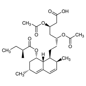 TCI D6547 (3R,5R)-3,5-Diacetoxy-7-[(1S,2S,6R,8S,8aR)-2,6-dimethyl-8-[[(S)-2-methylbutanoyl]oxy]-1,2,6,7,8,8a-hexahydronaphthalen-1-yl]heptanoic Acid