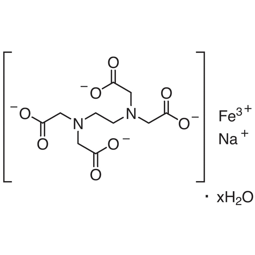 TCI E0092 149022-26-4 Ethylenediaminetetraacetic Acid Monosodium Ferric Salt Hydrate