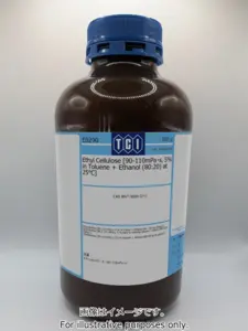 TCI E0290 9004-57-3 Ethyl Cellulose [90-110mPa.s, 5% in Toluene + Ethanol (80:20) at 25deg C]