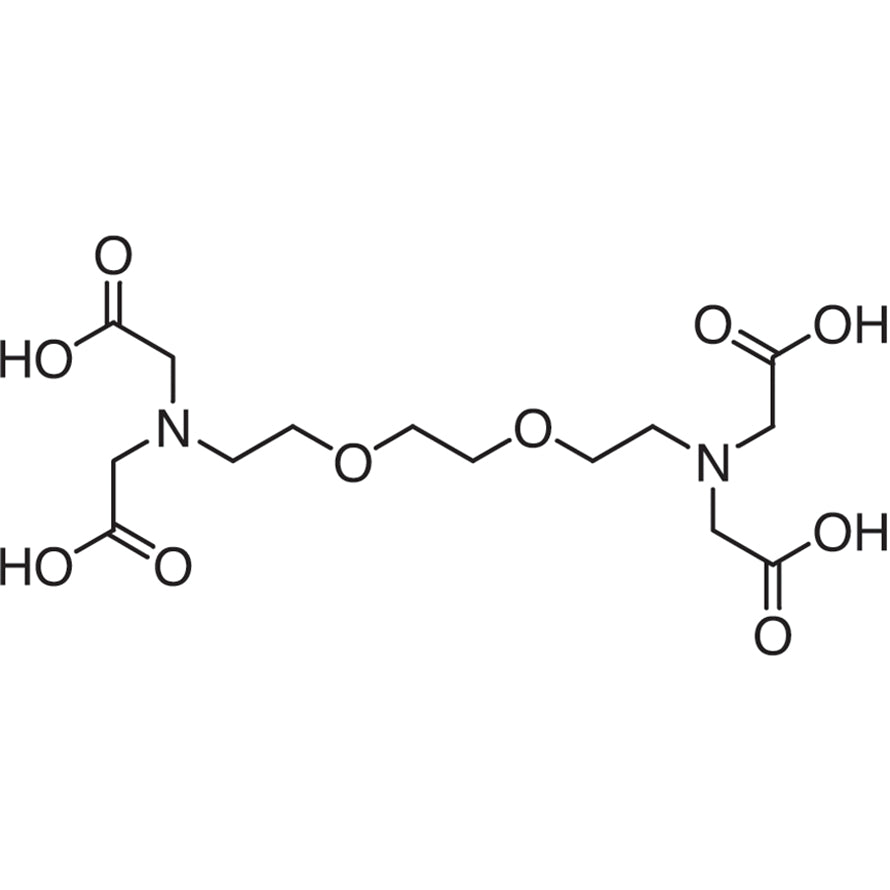 TCI E0805 67-42-5 Ethylene Glycol Bis(2-aminoethyl Ether)-N,N,N',N'-tetraacetic Acid [for Biochemical Research]