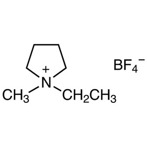 1-Ethyl-1-methylpyrrolidinium Tetrafluoroborate (CAS 117947-85-0) - TCI E0977 - AMI Scientific