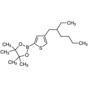 TCI E1355 1224430-50-5 4-(2-Ethylhexyl)-2-(4,4,5,5-tetramethyl-1,3,2-dioxaborolan-2-yl)thiophene