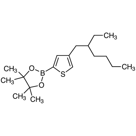 TCI E1355 1224430-50-5 4-(2-Ethylhexyl)-2-(4,4,5,5-tetramethyl-1,3,2-dioxaborolan-2-yl)thiophene