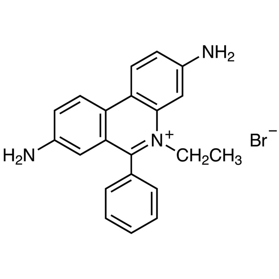 Ethidium Bromide (0.5mg/mL in Water) (in Dropper Bottle) [for Electrophoresis] (CAS 1239-45-8) - TCI E1363 - AMI Scientific