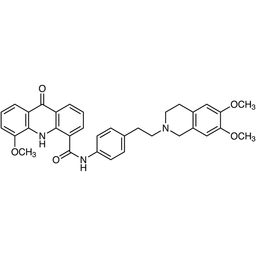 Elacridar (CAS 143664-11-3) - TCI E1371 - AMI Scientific