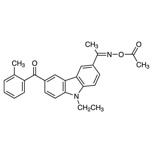 TCI E1538 478556-66-0 1-[[[1-[9-Ethyl-6-(2-methylbenzoyl)-9H-carbazol-3-yl]ethylidene]amino]oxy]ethan-1-one