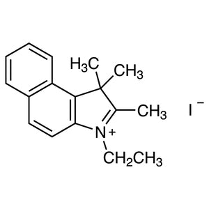 3-Ethyl-1,1,2-trimethyl-1H-benzo[e]indol-3-ium Iodide (CAS 80566-25-2) - TCI E1545 - AMI Scientific
