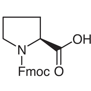 N-[(9H-Fluoren-9-ylmethoxy)carbonyl]-L-proline (CAS 71989-31-6) - TCI F0298 - AMI Scientific