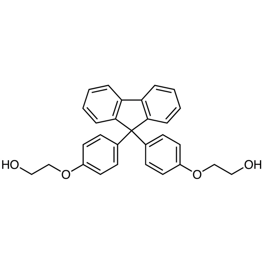 TCI F0447 117344-32-8 9,9-Bis[4-(2-hidroksietoksi)fenil]fluorena