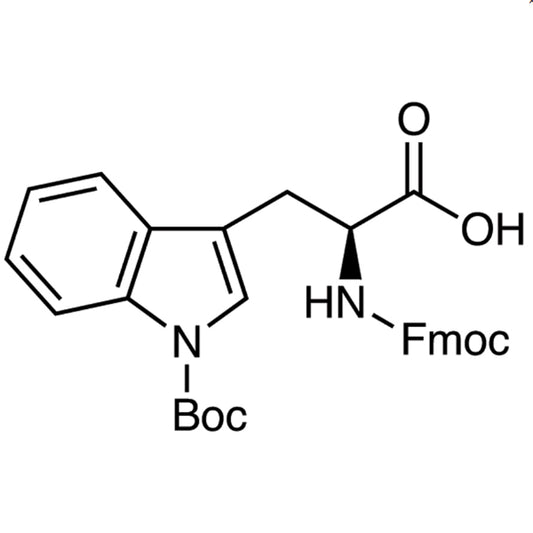 Nalpha-[(9H-Fluoren-9-ylmethoxy)carbonyl]-N1-tert-butoxycarbonyl-L-tryptophan (CAS 143824-78-6) - TCI F0507 - AMI Scientific
