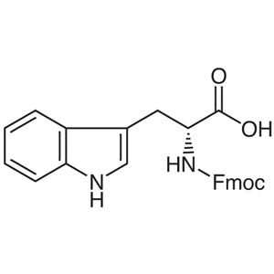 Nalpha-[(9H-Fluoren-9-ylmethoxy)carbonyl]-D-tryptophan (CAS 86123-11-7) - TCI F0609 - AMI Scientific
