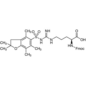 TCI F0729 154445-77-9 Nalpha-[(9H-Fluoren-9-ylmethoxy)carbonyl]-Nomega-(2,2,4,6,7-pentamethyldihydrobenzofuran-5-sulfonyl)-L-arginine