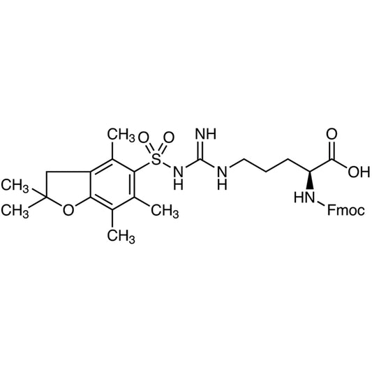 TCI F0729 154445-77-9 Nalpha-[(9H-Fluoren-9-ylmethoxy)carbonyl]-Nomega-(2,2,4,6,7-pentamethyldihydrobenzofuran-5-sulfonyl)-L-arginine