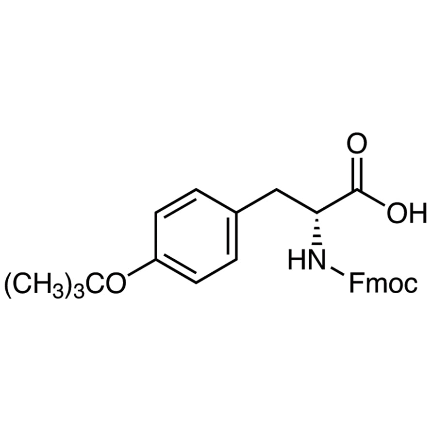 TCI F0772 118488-18-9 Nalpha-[(9H-Fluoren-9-ylmethoxy)carbonyl]-O-tert-butyl-D-tyrosine