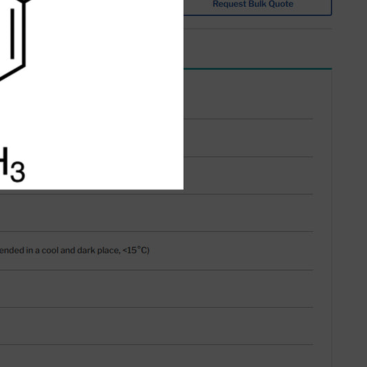 TCI F0813 7697-23-6 2-Fluoro-4-methylbenzoic Acid