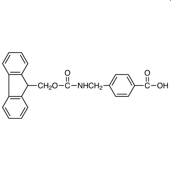 TCI F0925 164470-64-8 Asam 4-[[(9H-Fluoren-9-ylmethoxy)carbonyl]aminomethyl]benzoat