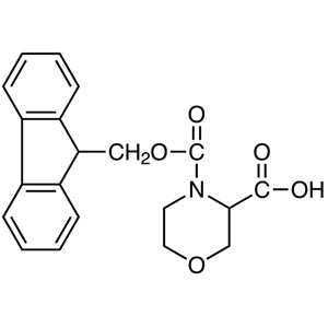 TCI F1050 204320-51-4 4-[(9H-Fluoren-9-ylmethoxy)carbonyl]morfolin-3-karboksilat