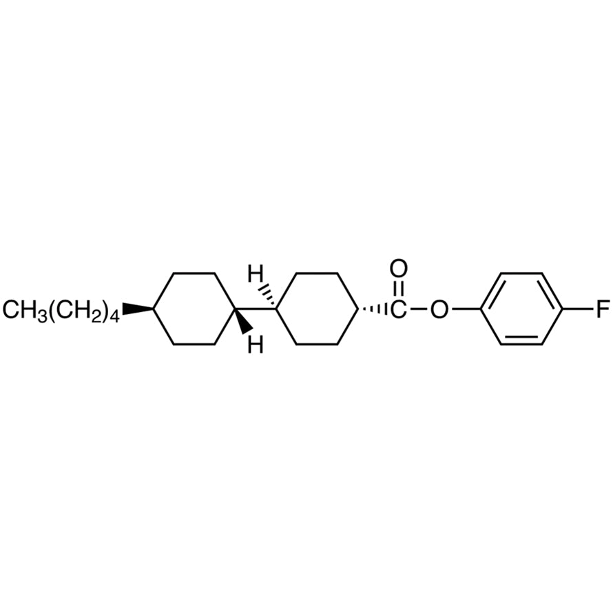 TCI F1120 88878-50-6 4-Fluorofenil trans,trans-4'-Pentilbisikloheksil-4-karboksilat
