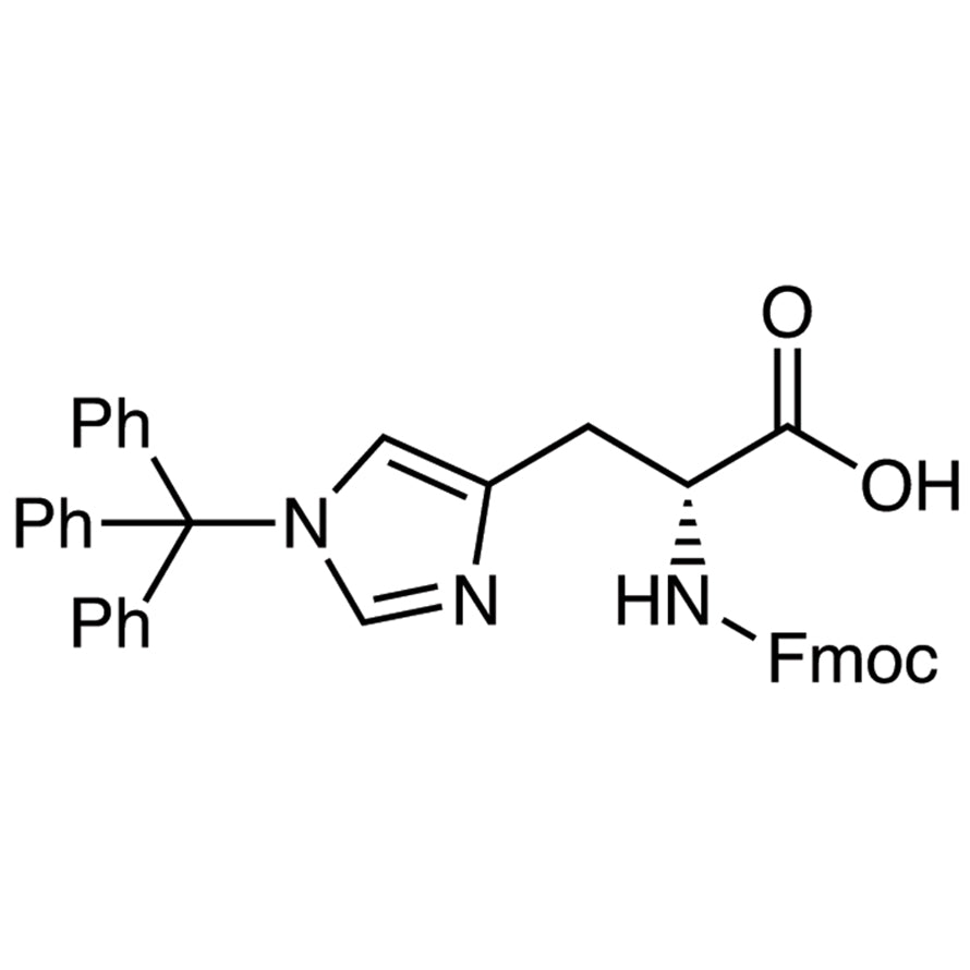 TCI F1145 135610-90-1 Nalpha-[(9H-Fluoren-9-ylmethoxy)carbonyl]-tele-(triphenylmethyl)-D-histidine