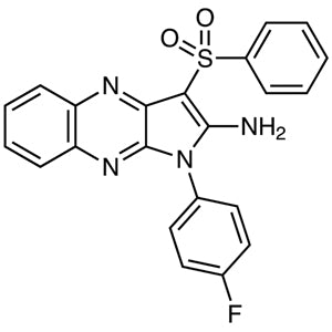 1-(4-Fluorophenyl)-3-(phenylsulfonyl)-1H-pyrrolo[2,3-b]quinoxalin-2-amine (CAS 374922-43-7) - TCI F1204 - AMI Scientific