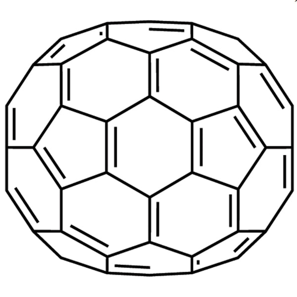 TCI F1233 115383-22-7 Fullerene C70 (dimurnikan dengan sublimasi) [untuk elektronik organik]