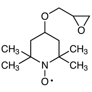 4-Glycidyloxy-2,2,6,6-tetramethylpiperidine 1-Oxyl Free Radical (CAS 122413-85-8) - TCI G0555 - AMI Scientific