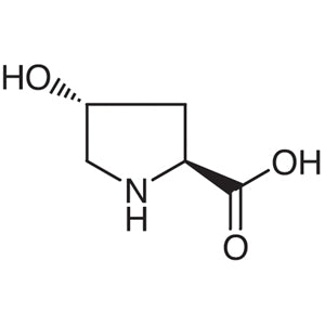 trans-4-Hydroxy-L-proline (CAS 51-35-4) - TCI H0296 - AMI Scientific