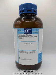 TCI H0392 9004-62-0 Hydroxyethyl Cellulose (4500-6500mPa.s, 2% in Water at 25deg C)