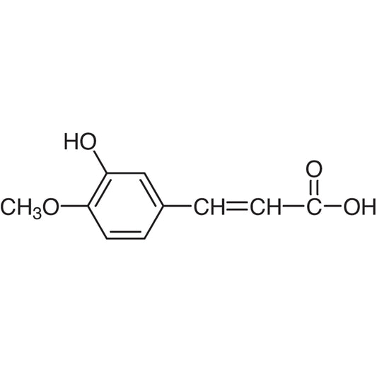 TCI H0524 537-73-5 3-Hydroxy-4-methoxycinnamic Acid