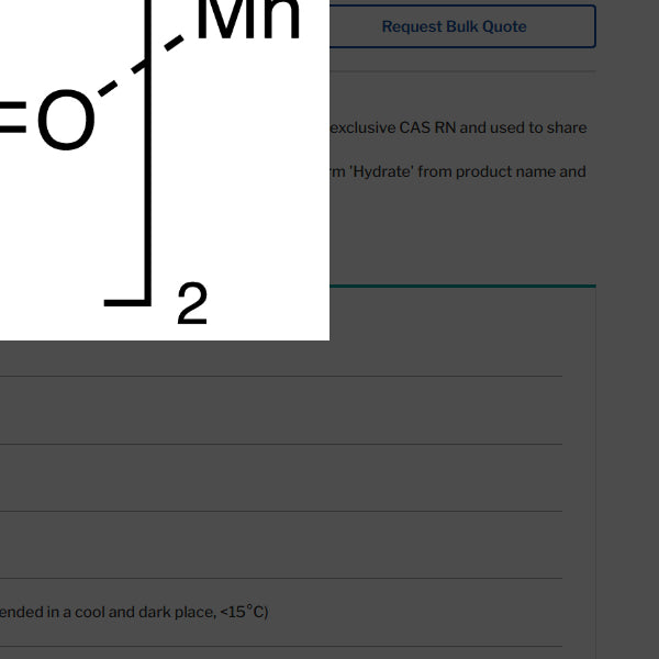 TCI H0557 19648-86-3 Bis(hexafluoroacetylacetonato)manganese(II)