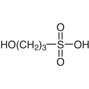 TCI H0597 15909-83-8 Asam 3-Hidroksipropanasulfonat (mengandung sejumlah bervariasi Asam 3,3'-Oksidipropanasulfonat) (sekitar 80% dalam Air, sekitar 7,8mol/L)