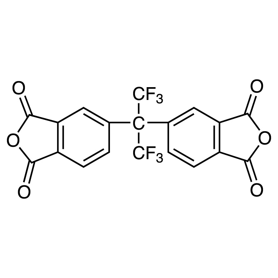 TCI H0771 1107-00-2 4,4'-(Heksafluoroisopropilidena)diftalat Anhidrida